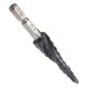 HRC89 M35 Cobalt Step Drill Bit 3-12/4-12/4-20mm TiAlN Coated Step Drill 1/4 Inch Hex Shank