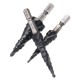 HRC89 M35 Cobalt Step Drill Bit 3-12/4-12/4-20mm TiAlN Coated Step Drill 1/4 Inch Hex Shank