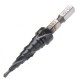 HRC89 M35 Cobalt Step Drill Bit 3-12/4-12/4-20mm TiAlN Coated Step Drill 1/4 Inch Hex Shank HRC89 M35 Cobalt Step Drill Bit 3-12/4-12/4-20mm TiAlN Coated Step Drill 1/4 Inch Hex Shank