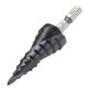 HRC89 M35 Cobalt Step Drill Bit 3-12/4-12/4-20mm TiAlN Coated Step Drill 1/4 Inch Hex Shank HRC89 M35 Cobalt Step Drill Bit 3-12/4-12/4-20mm TiAlN Coated Step Drill 1/4 Inch Hex Shank
