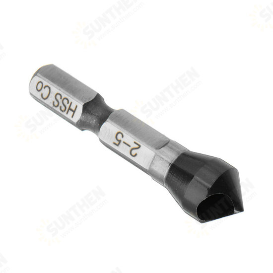 HRC89 TiAlN Countersink Drill Bit M35 Cobalt Deburring Chamfer Drill Bit 2-5/5-10/10-15mm HRC89 TiAlN Countersink Drill Bit M35 Cobalt Deburring Chamfer Drill Bit 2-5/5-10/10-15mm
