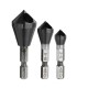 HRC89 TiAlN Countersink Drill Bit M35 Cobalt Deburring Chamfer Drill Bit 2-5/5-10/10-15mm HRC89 TiAlN Countersink Drill Bit M35 Cobalt Deburring Chamfer Drill Bit 2-5/5-10/10-15mm