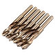 HSS-Co Cobalt Reduced Shank Drill Bit M35 13.5-30mm HSS Drill Bit 1/2 Inch Shank for Wood Metal Stainless Steel Drilling