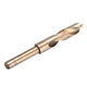 HSS-Co Cobalt Reduced Shank Drill Bit M35 13.5-30mm HSS Drill Bit 1/2 Inch Shank for Wood Metal Stainless Steel Drilling