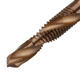 HSS Co M35 Cobalt Combination Drill Tap Bit M3-M10 Deburr Countersink Drill Bit HSS Co M35 Cobalt Combination Drill Tap Bit M3-M10 Deburr Countersink Drill Bit