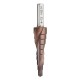 HSS-Co M35 Cobalt Step Drill Bit Triangle Shank 4-12/4-20/4-32mm Spiral Flute Step Drill HSS-Co M35 Cobalt Step Drill Bit Triangle Shank 4-12/4-20/4-32mm Spiral Flute Step Drill