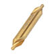 HSS Titanium Coated Center Drill Bit 1/1.5/2/2.5/3/5mm 60 Degree Countersink Drill Bit