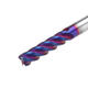 L75mm D4/5/6/8/10mm HRC60 4 Flutes Milling Cutter Blue NACO Coated Tungsten Carbide Milling Cutter CNC Tool L75mm D4/5/6/8/10mm HRC60 4 Flutes Milling Cutter Blue NACO Coated Tungsten Carbide Milling Cutter CNC Tool