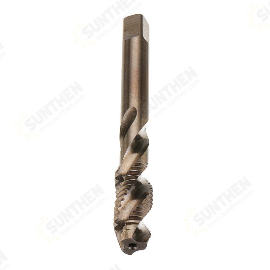 M3-M10 HSS Co M35 Machine Sprial Flutes Taps Metric Screw Tap Right Hand Thread Plug Tap Drill