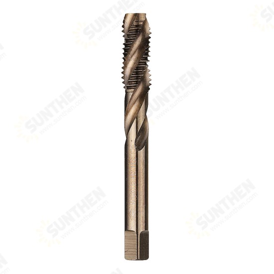 M3-M10 HSS Co M35 Machine Sprial Flutes Taps Metric Screw Tap Right Hand Thread Plug Tap Drill M3-M10 HSS Co M35 Machine Sprial Flutes Taps Metric Screw Tap Right Hand Thread Plug Tap Drill