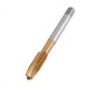 M3-M12 Titanium Coated Hand Tap HSS Metric Straight Flute Thread Screw Tap M3-M12 Titanium Coated Hand Tap HSS Metric Straight Flute Thread Screw Tap