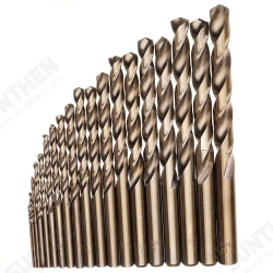M35 Cobalt Drill Bit Set HSS-Co Jobber Length Twist Drill Bits with Metal Case for Stainless Steel Wood Metal Drilling M35 Cobalt Drill Bit Set HSS-Co Jobber Length Twist Drill Bits with Metal Case for Stainless Steel Wood Metal Drilling