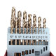 M35 Cobalt Drill Bit Set HSS-Co Jobber Length Twist Drill Bits with Metal Case for Stainless Steel Wood Metal Drilling M35 Cobalt Drill Bit Set HSS-Co Jobber Length Twist Drill Bits with Metal Case for Stainless Steel Wood Metal Drilling