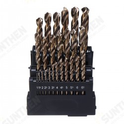 M42 HSS Drill Bit Set 3 Edge Head 8% High Cobalt Drill Bit Twist Drill for Stainless Steel Wood Metal Drilling