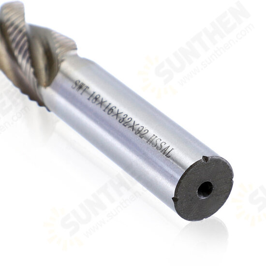 M6-M20 Wave Milling Cutter 4 Flutes 6-20mm HSS-AL Wave Rough End Mill M6-M20 Wave Milling Cutter 4 Flutes 6-20mm HSS-AL Wave Rough End Mill