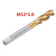 M8/M10/M12 HSS Titanium Coated Screw Tap Thread Metric Spiral Flute Machine Hand Tap M8/M10/M12 HSS Titanium Coated Screw Tap Thread Metric Spiral Flute Machine Hand Tap