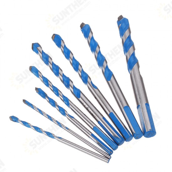 Multi Purpose Carbide Tip Drill Bit Multi Construction Hole Saw Cutter for Concrete Masonry Ceramics Tiles Wood Plastic Metal Sheets and Aluminum