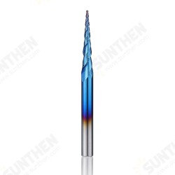 2 Flutes Ball Nose End Mill R0.25/ R0.5/ R0.75/ R1.0 *15*D4*50 Milling Cutter