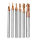 R0.5-3mm 2 Flutes Ball Nose HRC58 AlTiN Coating End Mill Cutter Tungsten Carbide CNC Tool R0.5-3mm 2 Flutes Ball Nose HRC58 AlTiN Coating End Mill Cutter Tungsten Carbide CNC Tool