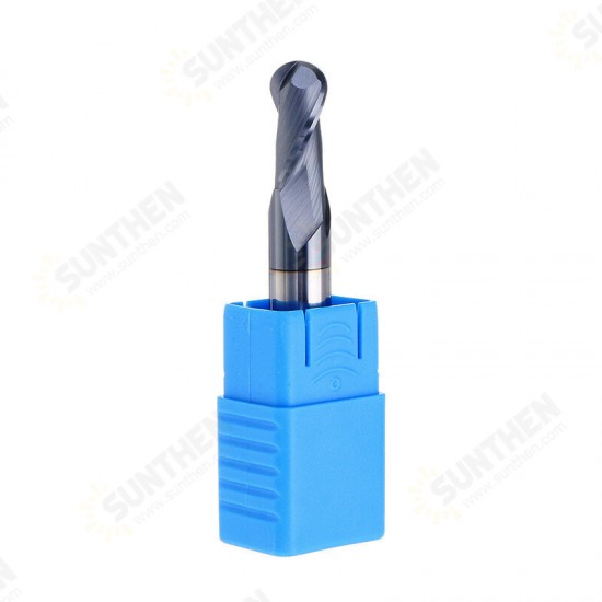 R0.5-R5mm Ball Nose Tungsten Carbide End Mill Cutter HRC55 TiAlN Coating End Milling Cutter CNC Tool