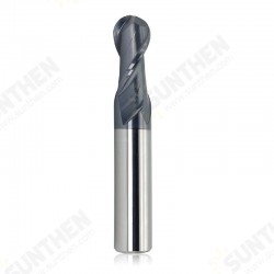 R0.5-R6mm Ball Nose 2 Flute Tungsten Carbide End Mill Cutter TiAlN Coating End Milling Cutter R0.5-R6mm Ball Nose 2 Flute Tungsten Carbide End Mill Cutter TiAlN Coating End Milling Cutter