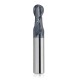 R0.5-R6mm Ball Nose 2 Flute Tungsten Carbide End Mill Cutter TiAlN Coating End Milling Cutter