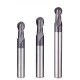 R0.5-R6mm Ball Nose 2 Flute Tungsten Carbide End Mill Cutter TiAlN Coating End Milling Cutter R0.5-R6mm Ball Nose 2 Flute Tungsten Carbide End Mill Cutter TiAlN Coating End Milling Cutter
