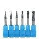 R0.5-R6mm Ball Nose 2 Flute Tungsten Carbide End Mill Cutter TiAlN Coating End Milling Cutter