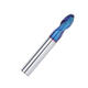 R3/R4/R5 2 Flutes Ball Nose End Mill HRC60 Blue NaCo Coating Tungsten Steel Carbide CNC Milling Cutter