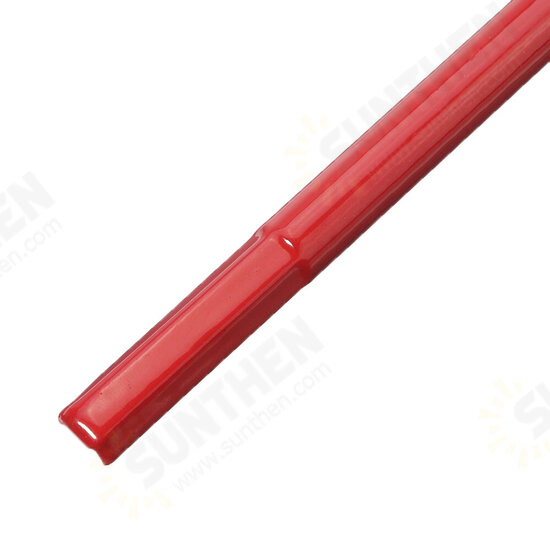 Red Upgrade Hard Alloy Head Spiral Auger Drill 4x22/4x45/8x25/8x30cm Non-Slip Flower Bulb Auger Rust Proof Planter Hole Digger Bit for Hex Drive Drill