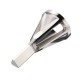 Silver Deburring External Chamfer Tool Bit Remove Burr Repairs Tools