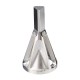 Silver Deburring External Chamfer Tool Bit Remove Burr Repairs Tools