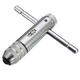 T Handle Ratchet Tap Wrench with 5pcs M3-M8 Machine Screw Thread Metric Plug Tap