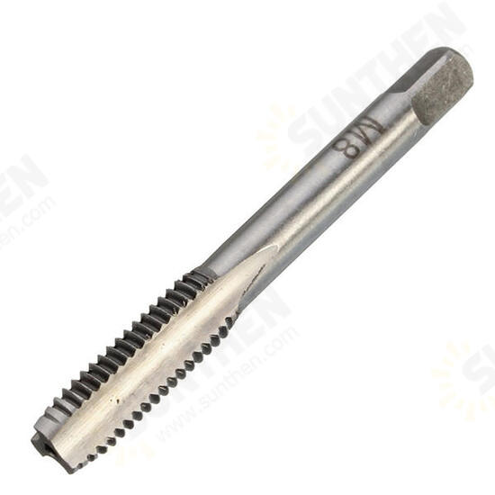 T Handle Ratchet Tap Wrench with 5pcs M3-M8 Machine Screw Thread Metric Plug Tap