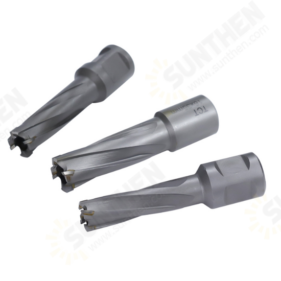 TCT Annular Cutter 13/14/16/17/18/26/32mm Carbide Tip Magnetic Drill Bit Weldon Shank Hollow Core Drill Bit Hole Saw Cutter TCT Annular Cutter 13/14/16/17/18/26/32mm Carbide Tip Magnetic Drill Bit Weldon Shank Hollow Core Drill Bit Hole Saw Cutter