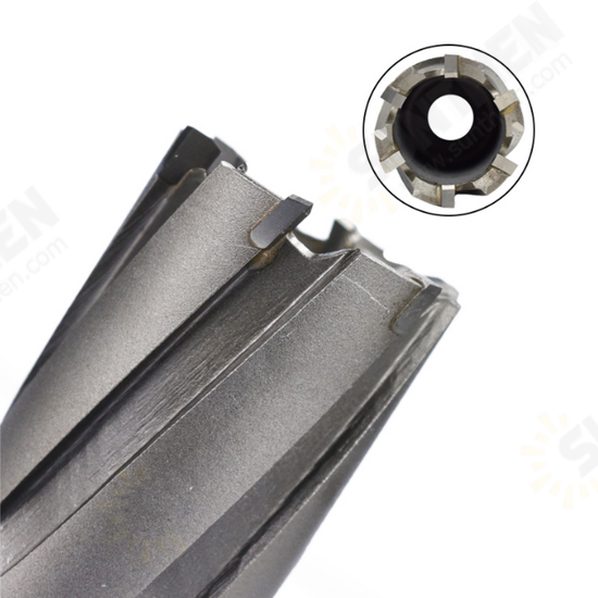 TCT Annular Cutter 13/14/16/17/18/26/32mm Carbide Tip Magnetic Drill Bit Weldon Shank Hollow Core Drill Bit Hole Saw Cutter TCT Annular Cutter 13/14/16/17/18/26/32mm Carbide Tip Magnetic Drill Bit Weldon Shank Hollow Core Drill Bit Hole Saw Cutter