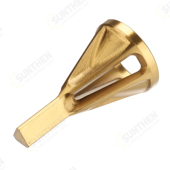 Titanium Coated Deburring External Chamfer Tool Bit Remove Burr Repairs Tools