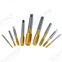 Titanium Coating Extrusion Taps M2-M12 Fluteless Forming Machine Plug Taps Metric Screw Thread Tap Drill Metal Threading Tools Titanium Coating Extrusion Taps M2-M12 Fluteless Forming Machine Plug Taps Metric Screw Thread Tap Drill Metal Threading Tools