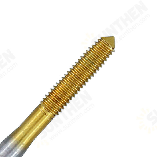 Titanium Coating Extrusion Taps M2-M12 Fluteless Forming Machine Plug Taps Metric Screw Thread Tap Drill Metal Threading Tools