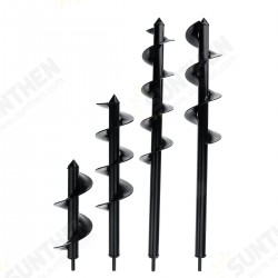 Garden Auger Spiral Drill Bit Attachment Bulb Plant Post Bedding Planting Auger Tool Garden Auger Spiral Drill Bit Attachment Bulb Plant Post Bedding Planting Auger Tool