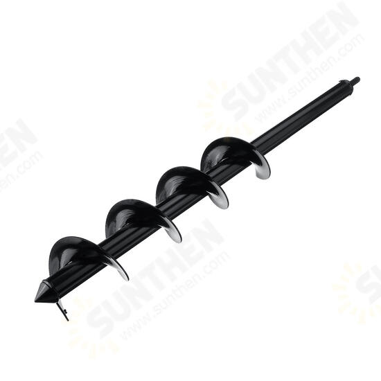 Garden Auger Spiral Drill Bit Attachment Bulb Plant Post Bedding Planting Auger Tool Garden Auger Spiral Drill Bit Attachment Bulb Plant Post Bedding Planting Auger Tool