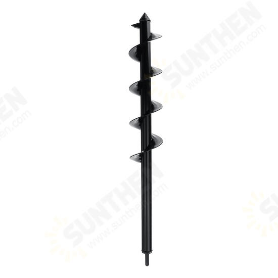 Garden Auger Spiral Drill Bit Attachment Bulb Plant Post Bedding Planting Auger Tool Garden Auger Spiral Drill Bit Attachment Bulb Plant Post Bedding Planting Auger Tool