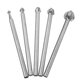 5Pcs 3-8mm Milling Cutters White Steel Ball Shaped Wood Carving Knives 3mm Shank 5Pcs 3-8mm Milling Cutters White Steel Ball Shaped Wood Carving Knives 3mm Shank