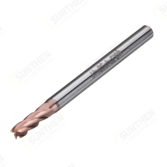 HRC55 1-5mm AlTiN Tungsten Carbide 4 Flute End Milling Cutter CNC Tool HRC55 1-5mm AlTiN Tungsten Carbide 4 Flute End Milling Cutter CNC Tool