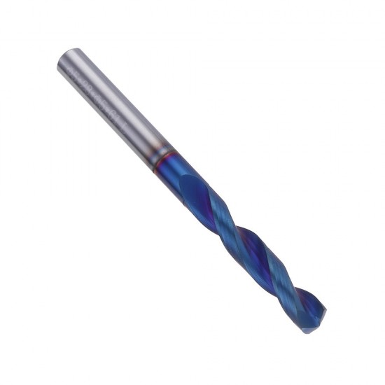 HRC65 Tungsten Steel Twist Drill Bit 2 Flutes 1-7mm 118 Degree Chamfering Cutter