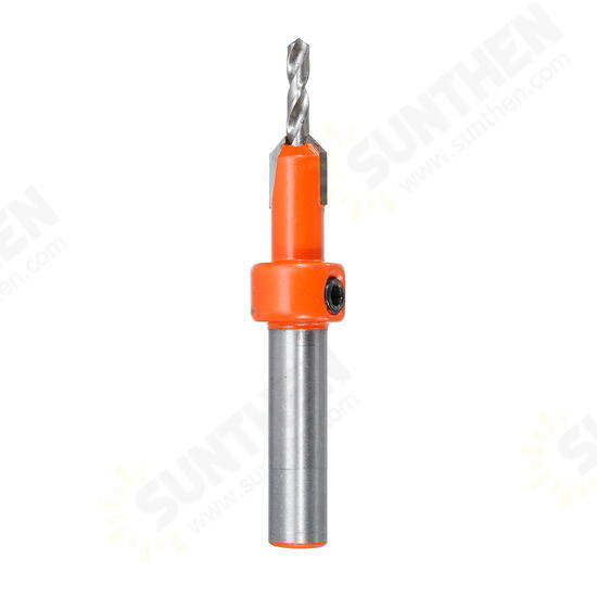 HSS Countersink Drill Bit Screw Woodworking Chamfer Tool Quick Change