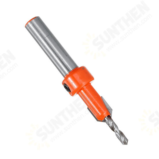 HSS Countersink Drill Bit Screw Woodworking Chamfer Tool Quick Change