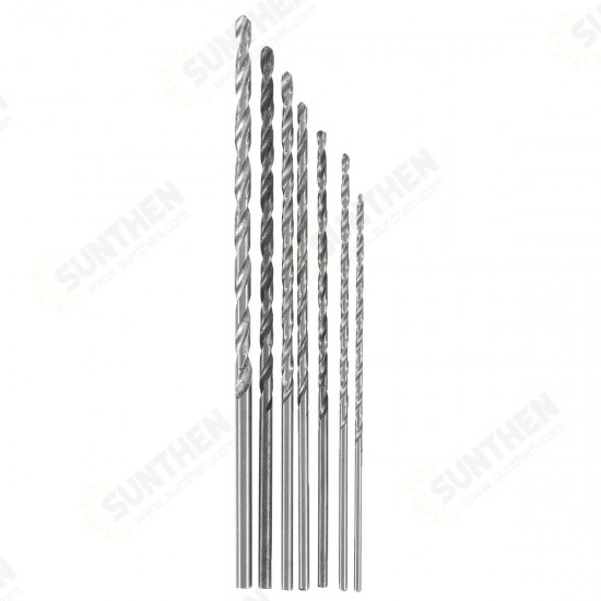 High Speed Steel Twist Drill Pin Vice Straight Shank Drill Bit Model Kit Tools