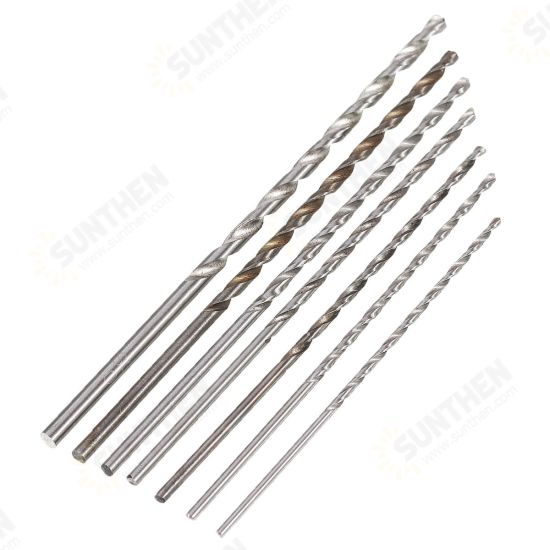 High Speed Steel Twist Drill Pin Vice Straight Shank Drill Bit Model Kit Tools