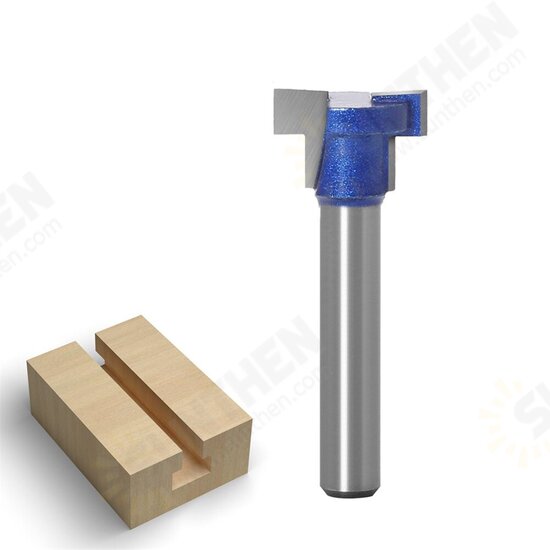 6MM Handle Woodworking Milling Cutter Key Hole Cutter Screw Hole Milling Cutter PFrame Hanging Hole Cutter Engraving Cutter